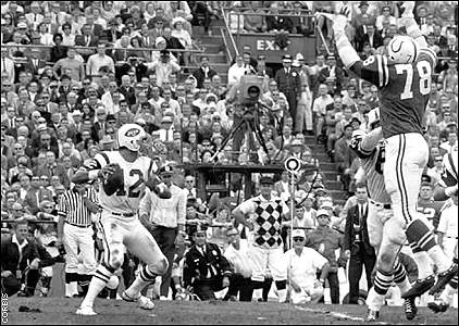 Super Bowl III: NY Jets 16, Baltimore Colts 7